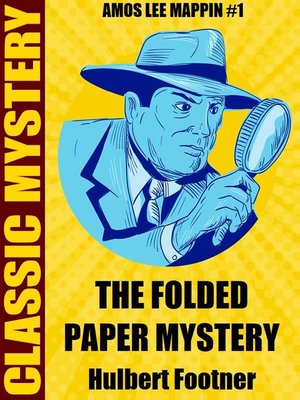 cover image of The Folded Paper Mystery